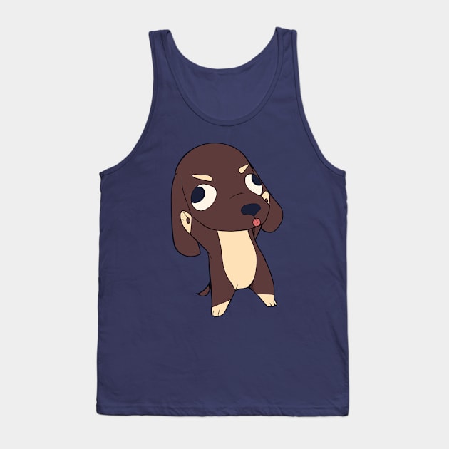 Dachshund Love Tank Top by Grumpysheep